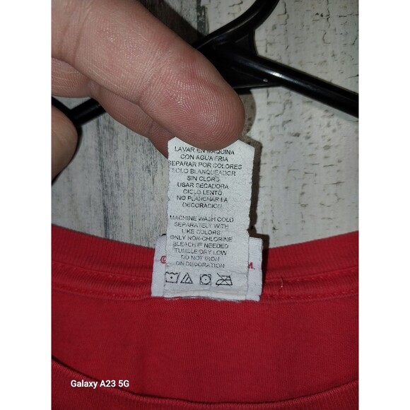 Star Wars Darth Vader Kakakana Japanese Graphic T-Shirt Size XL Red - Picture 4 of 5